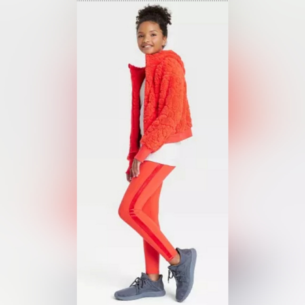 Girls' Velour Pieced Leggings  by All in Motion
